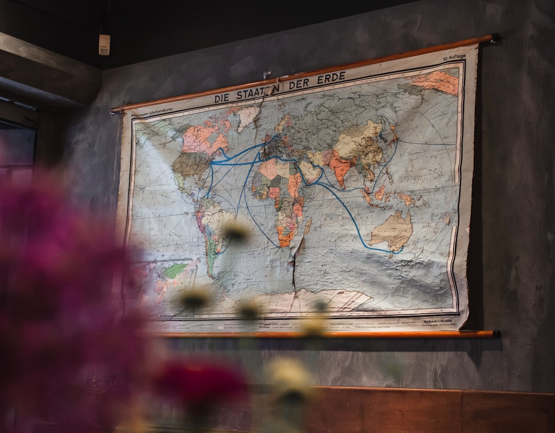 Map showing Barburrito location